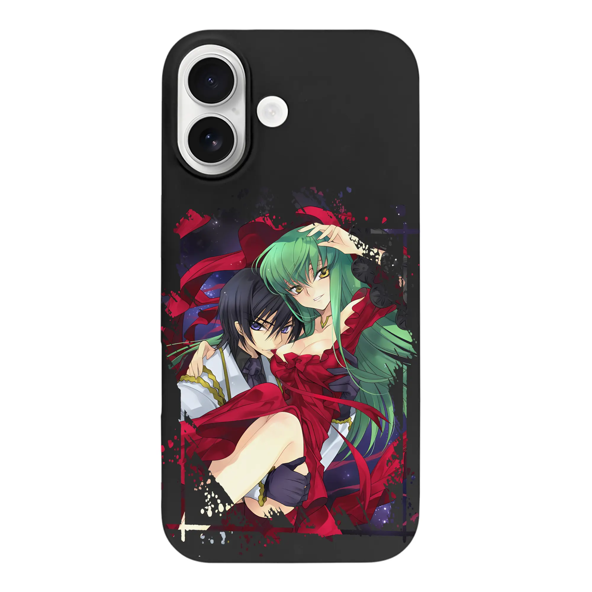 コードギアス 反逆のルルーシュ グッズ シーツー - iPhone 17 シリーズ シリコンケース 薄型 耐衝撃 指紋防止 ソフトタッチカバー 精密フィット 傷防止 保護ケース iPhone 17/17 Air/17 Pro/17 Pro Max 対応